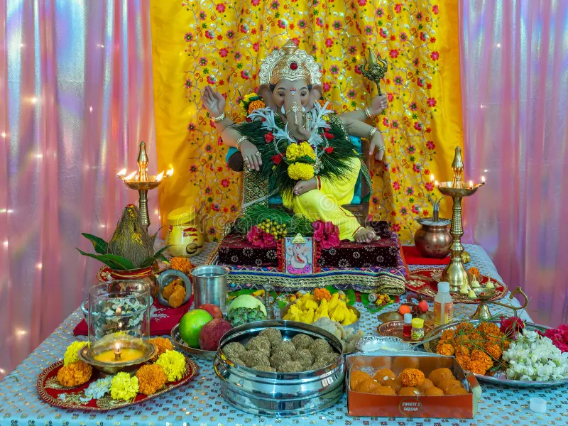 Ganesh festival community celebration